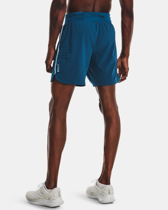 Men's UA Speedpocket 7" Shorts, Blue, pdpMainDesktop image number 1